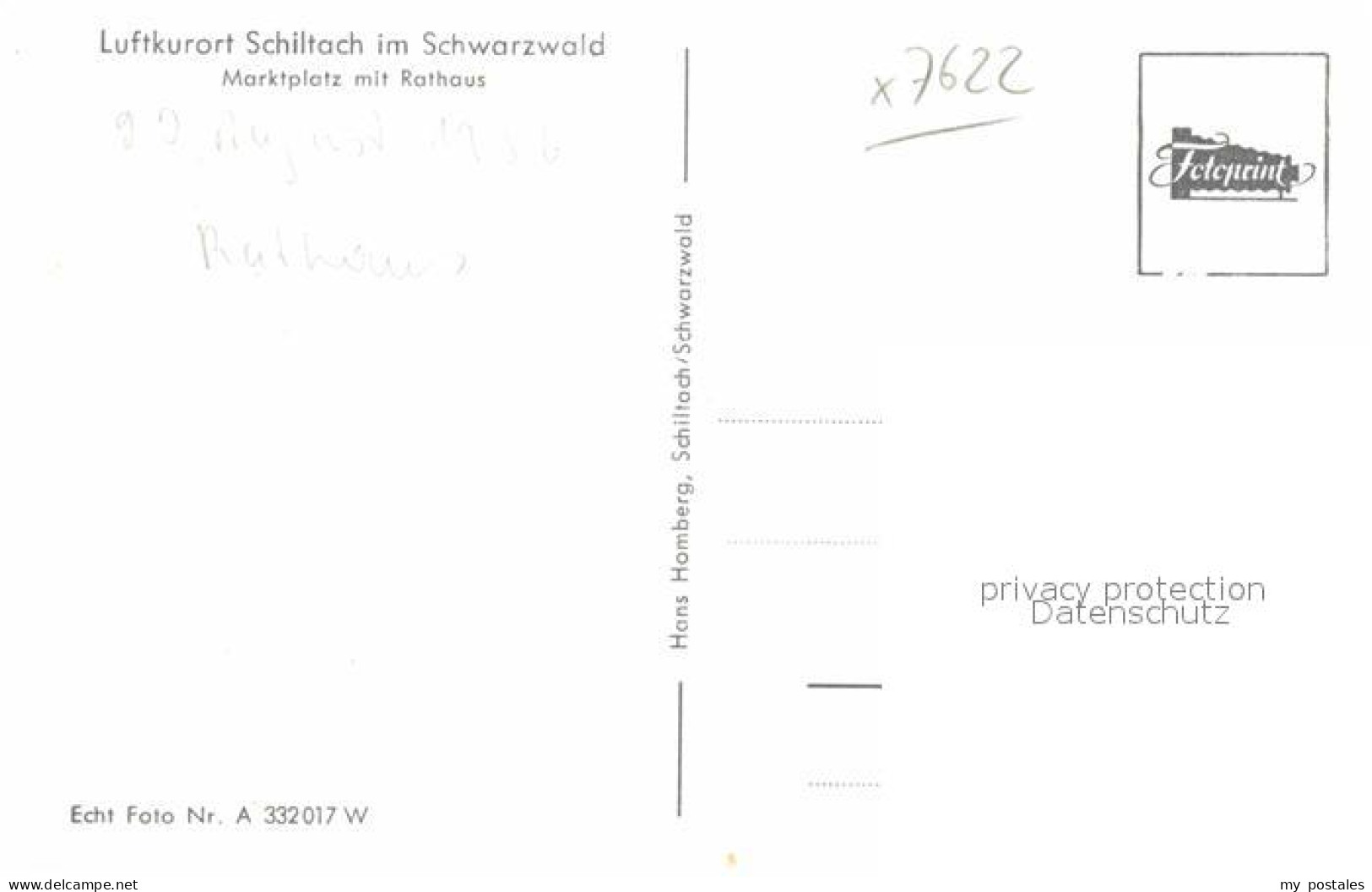 42832906 Schiltach Marktplatz Rathaus Schiltach Schwarzwald - Schiltach