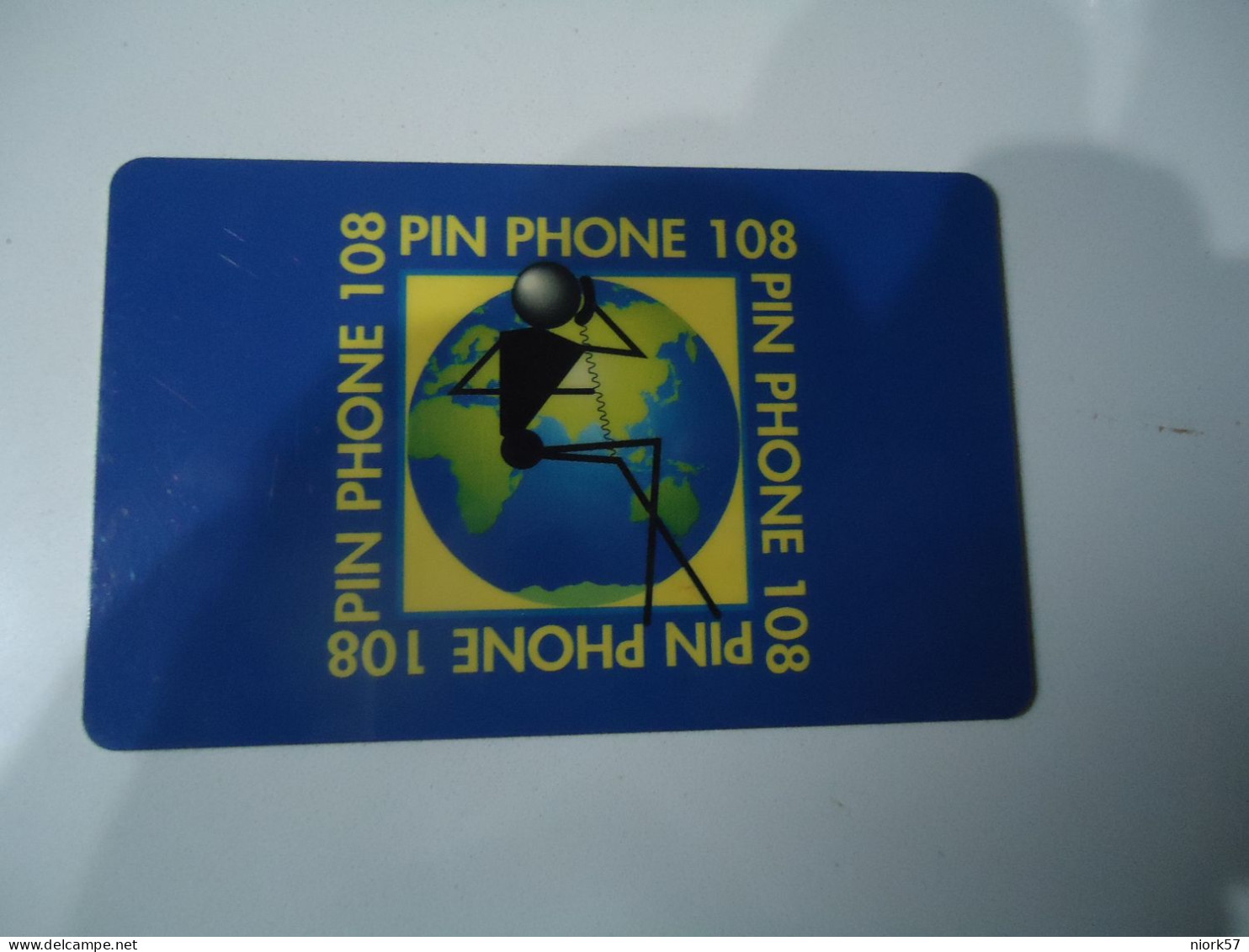 THAILAND USED CARD PIN 108 CODE 1206- 010 RRR UNITS 120 - Thaïland