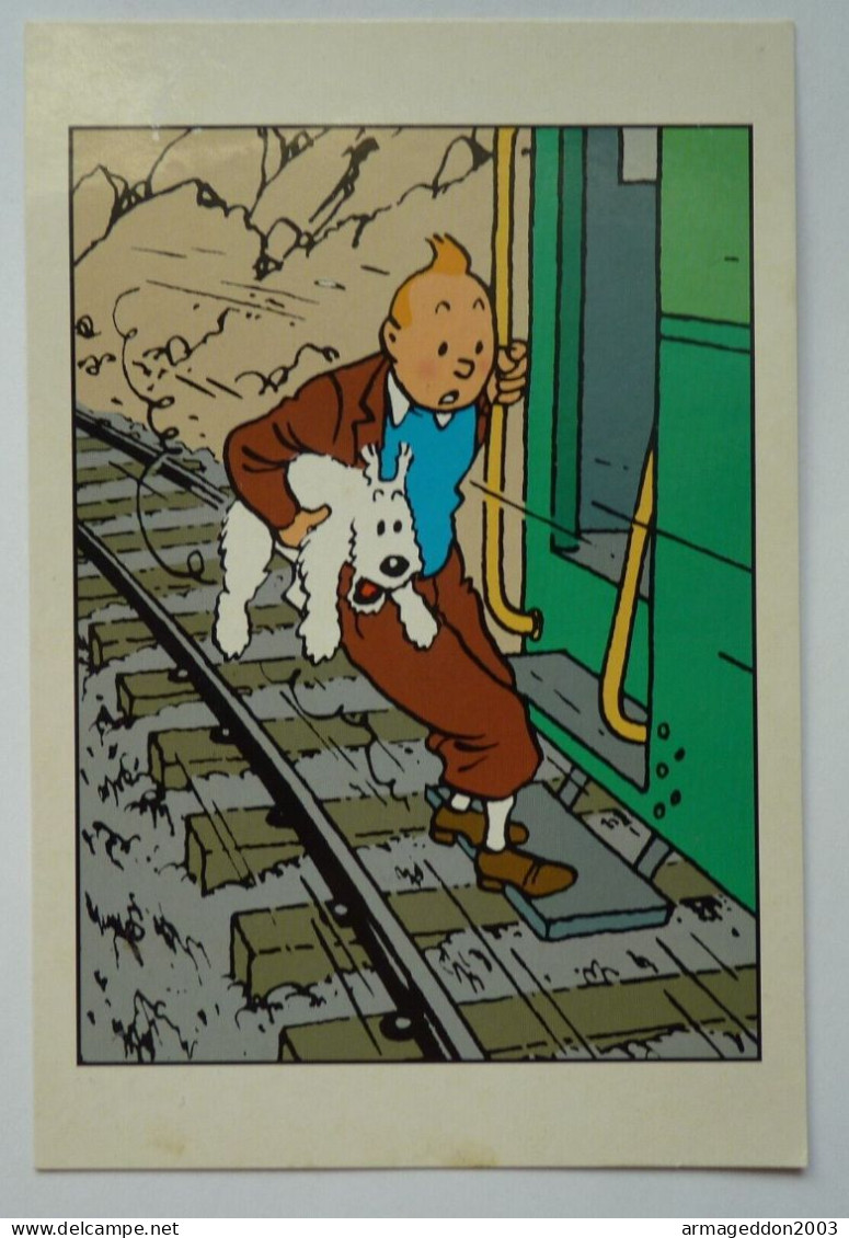 E29 / CP SERIE TINTIN HERGE/MOULINSART N° 042 - Hergé