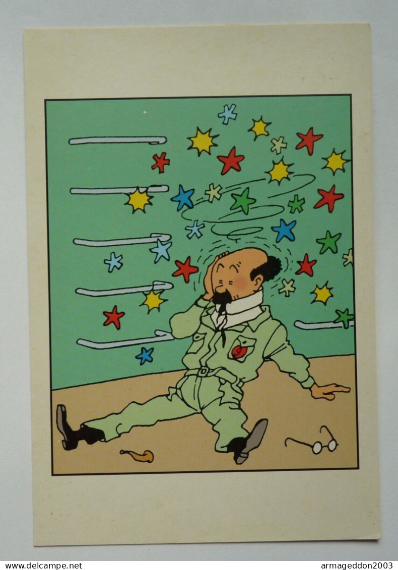 E29 / CP SERIE TINTIN HERGE / MOULINSART N°022 - Hergé