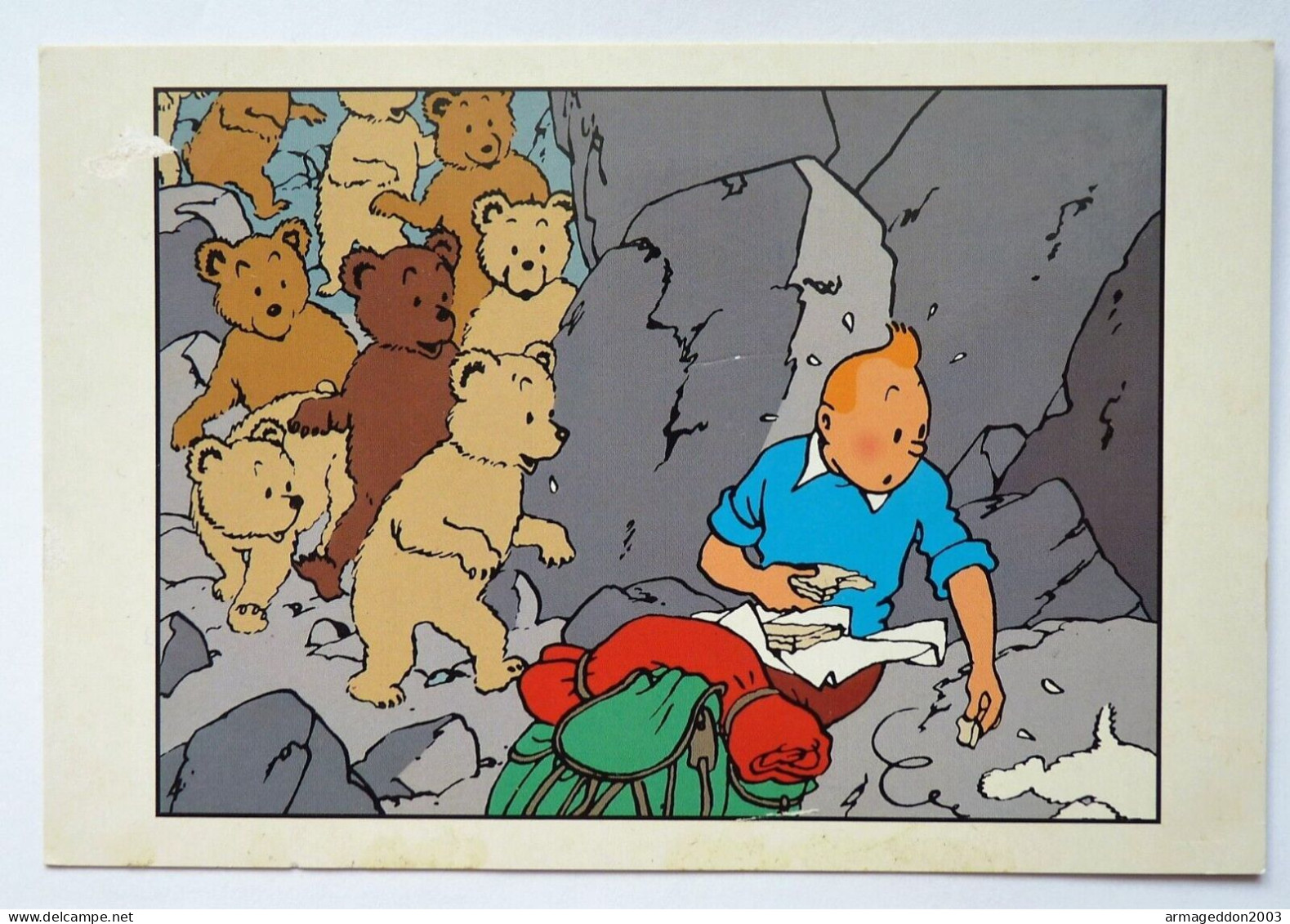 E29 / CP SERIE TINTIN HERGE / MOULINSART N° 044 - Hergé