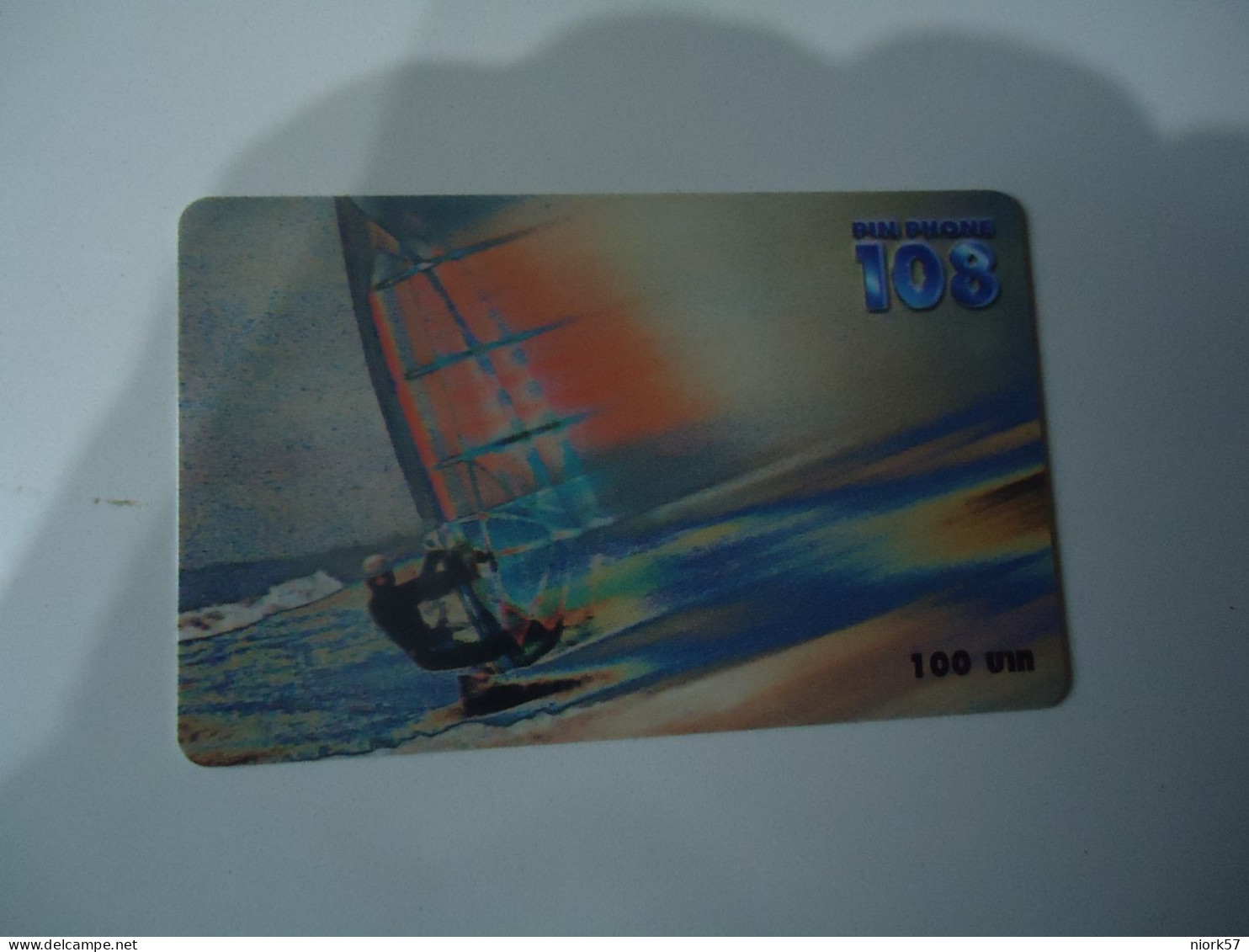 THAILAND USED CARDS PIN 108  SPORTS CANOING - Sport