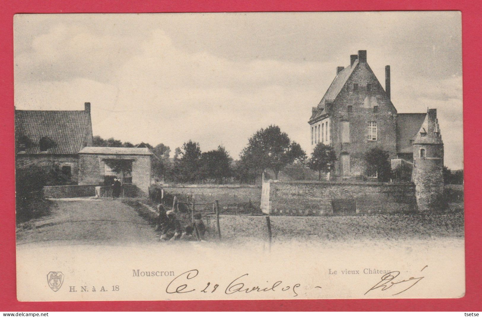 Mouscron - Le Vieux Château - 1905 ( Voir Verso ) - Moeskroen