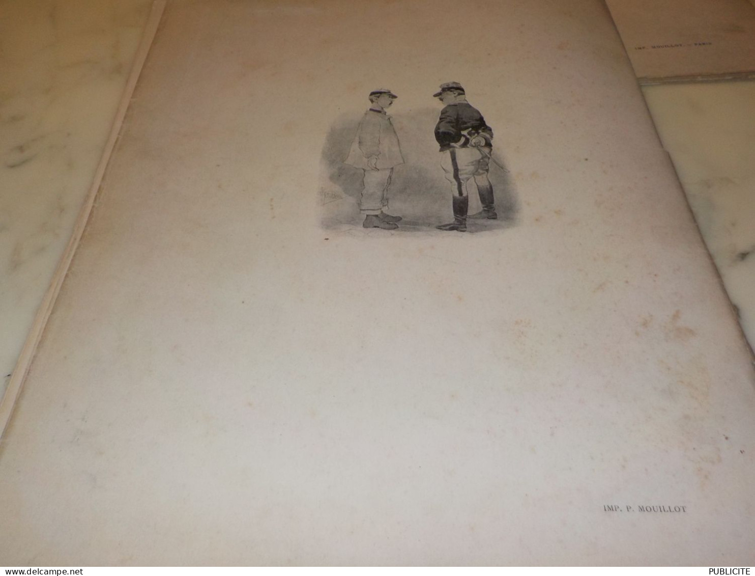 ALBUM MILITAIRE MES 28 JOURS ALBERT GUILLAUME 1900 - Francese