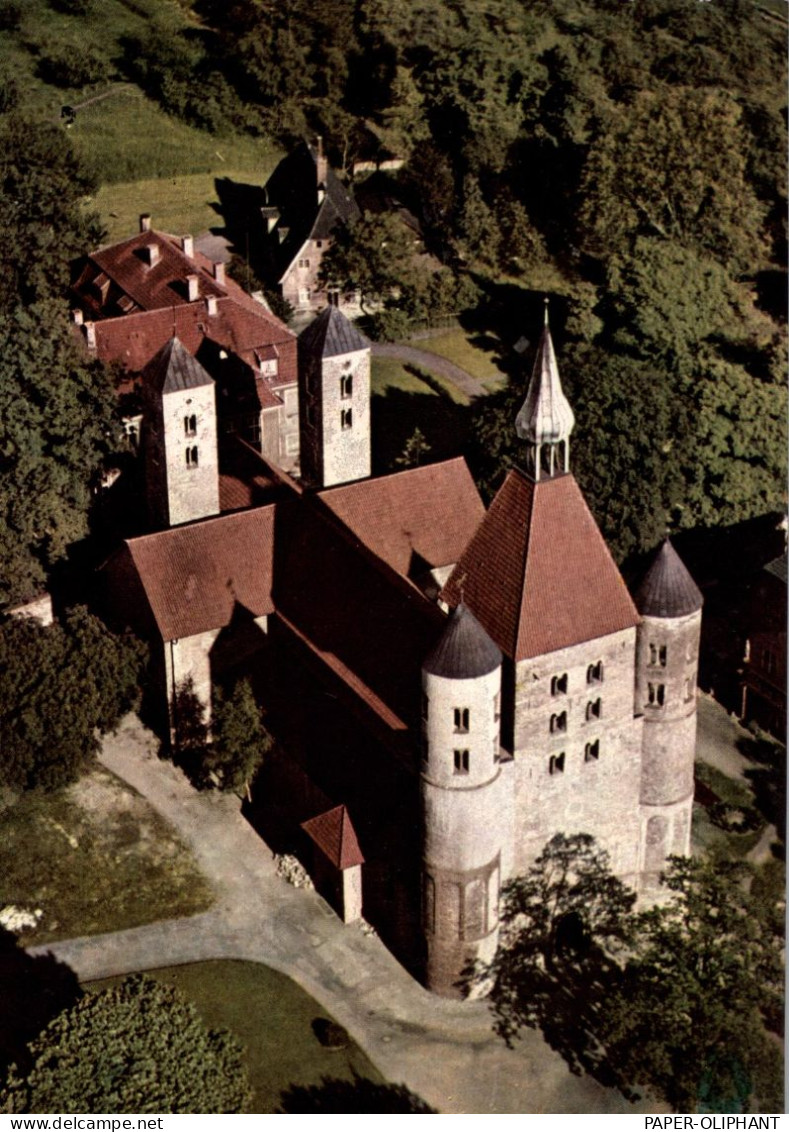 4410 WARENDORF - FRECKENHORST, Stiftskirche, Luftaufnahme - Warendorf