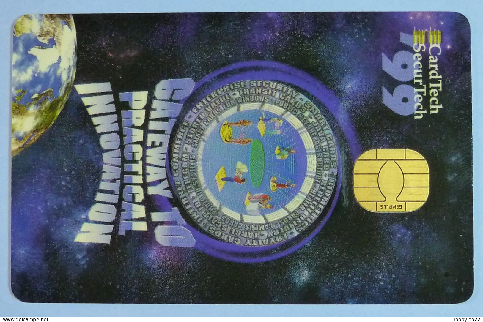 USA - Chip - Gemplus - Smart Card Demo - CardTech - SecurTech '99 - Gateway To Practical Innovation - Chipkaarten