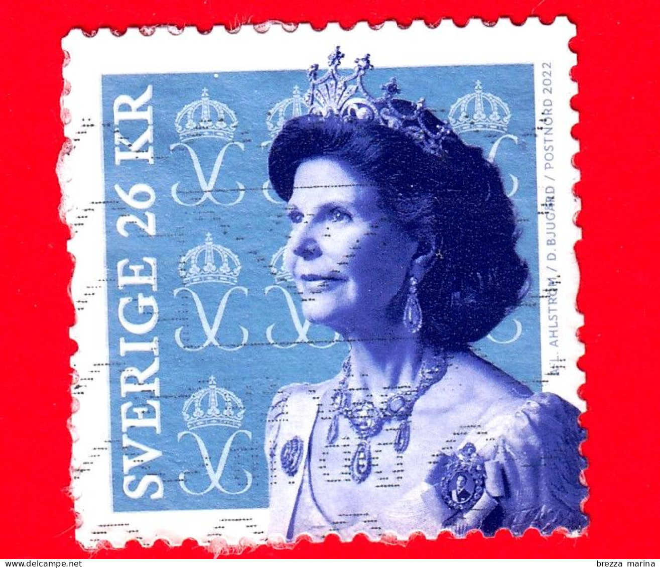 SVEZIA - Usato - 2022 - Regina Silvia - Queen Silvia - 26 Kr - Usados