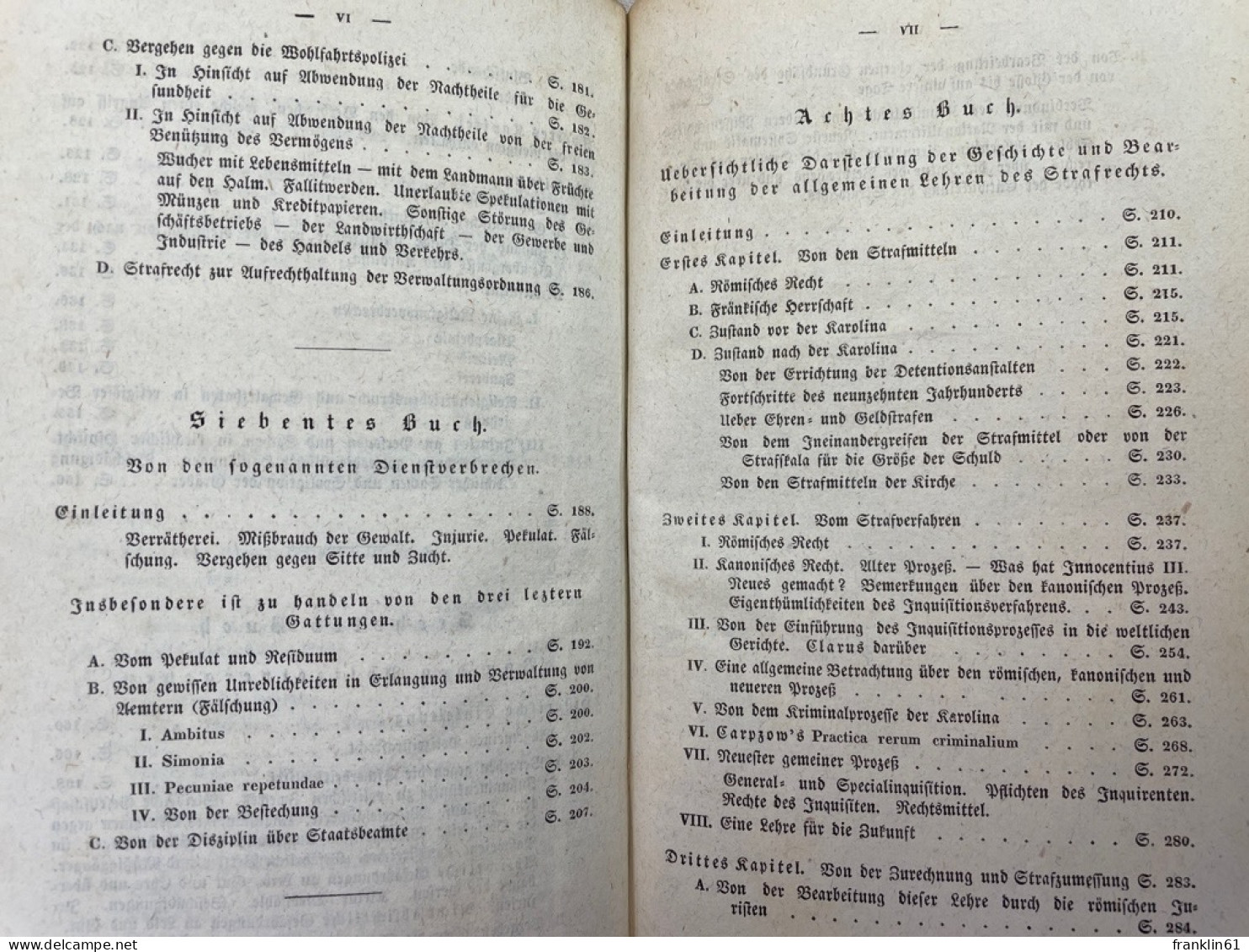 Geschichte Und System Des Deutschen Strafrechts. Dritter Theil. Systen Und Dessen Besondere Geschichte. - Diritto