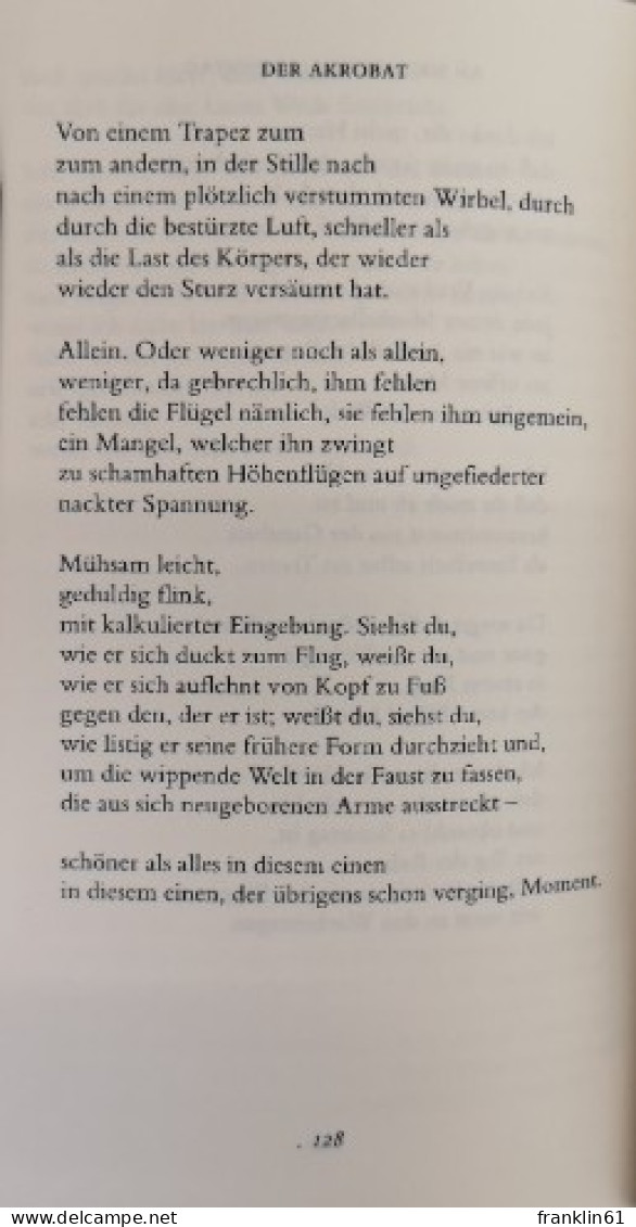 Wislawa Szymborska Hundert Freuden. Gedichte - Gedichten En Essays