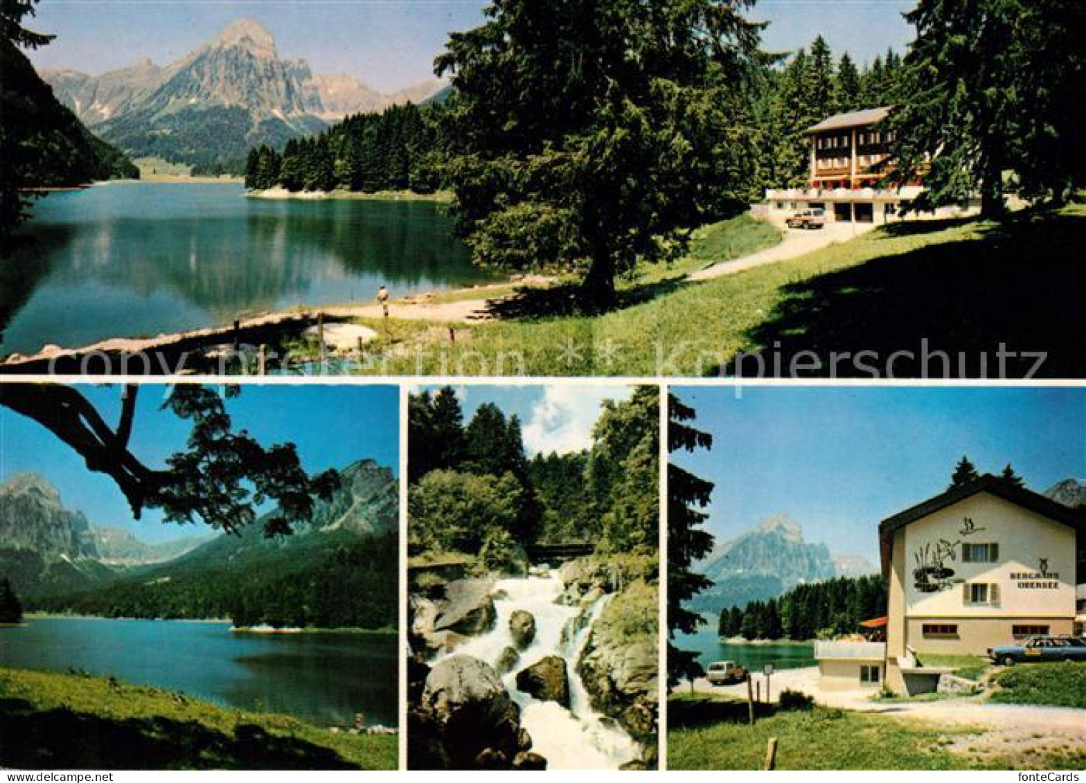 13155601 Naefels Berghotel Obersee Seepartien Naefels - Autres & Non Classés