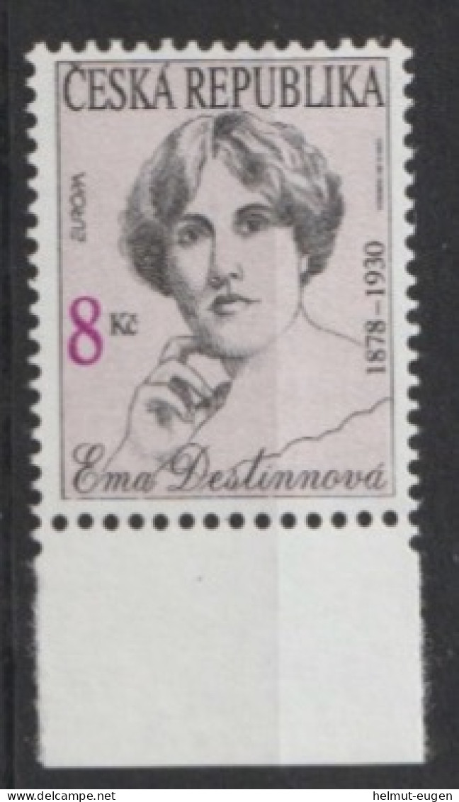 MiNr. 114 Tschechische Republik    1996, 2. Mai. Europa: Berühmte Frauen. - Nuovi