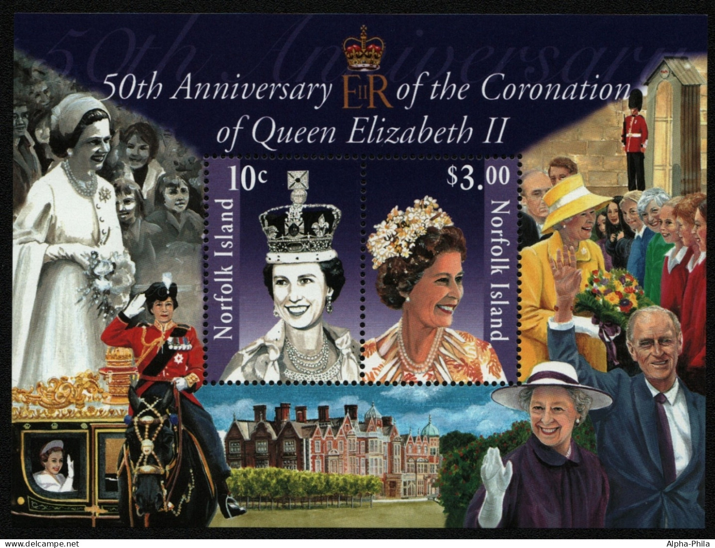 Norfolk-Insel 2003 - Mi-Nr. Block 42 ** - MNH - Queen Elisabeth II - Norfolk Island