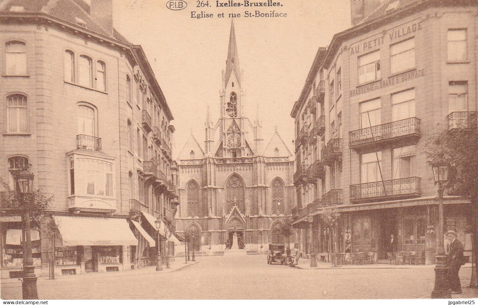 CH Ixelles Eglise Et Rue St Boniface - Ixelles - Elsene