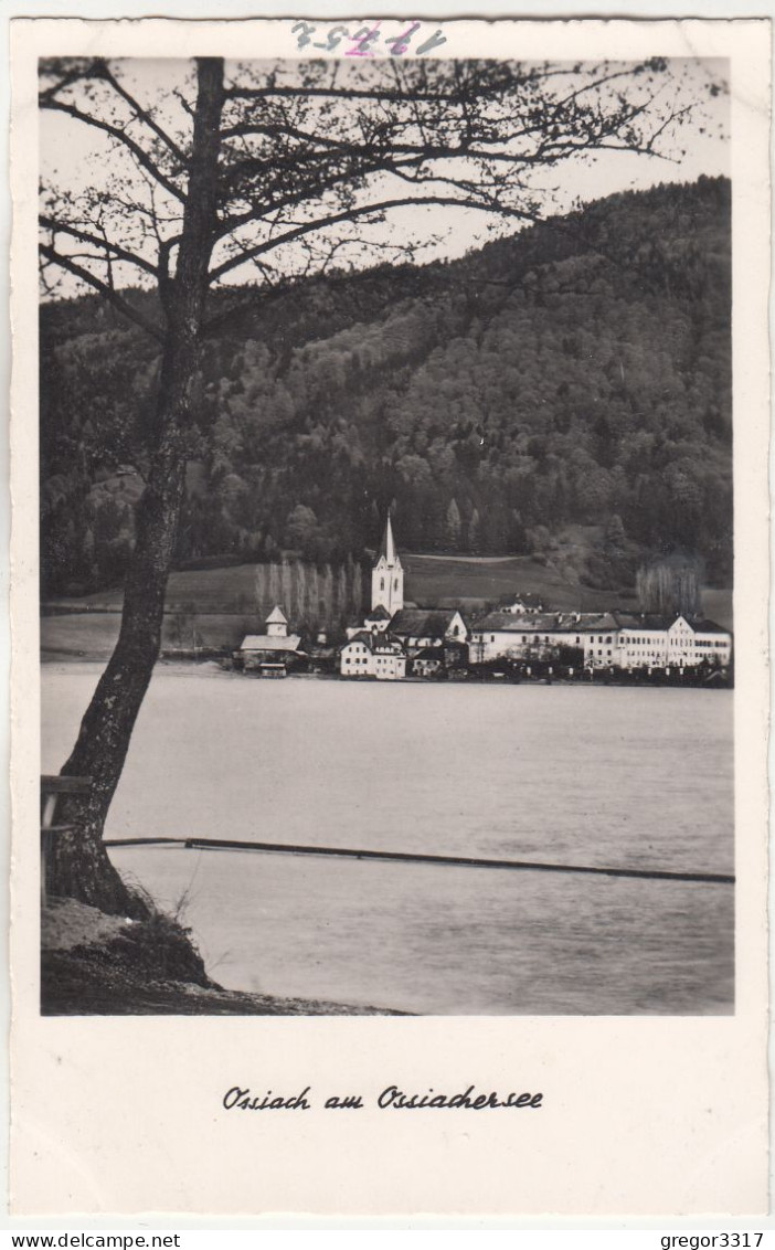 E261) OSSIACH Am OSSIACHERSEE - Sehr Schöne S/W FOTO AK - Ossiachersee-Orte