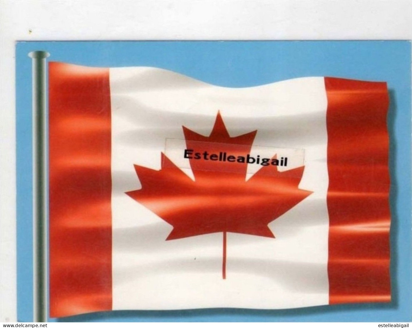 G*   Drapeau Du Canada - Moderne Ansichtskarten