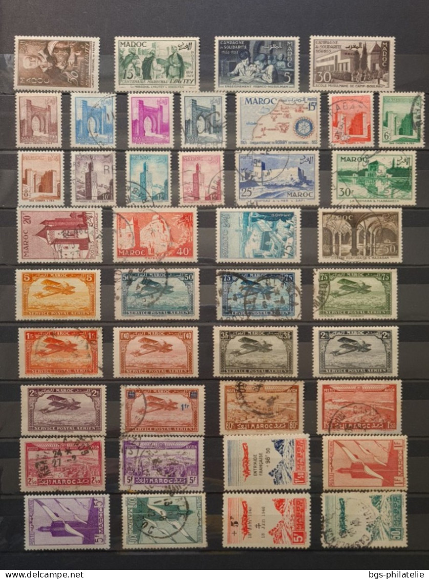 Lot De Timbres De Colonies Françaises Neufs **, Neufs * Et Oblitérés. - Collections (sans Albums)