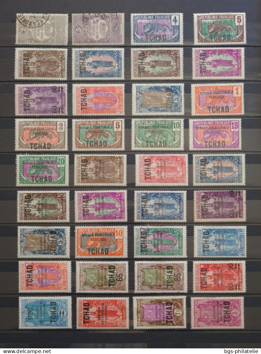 Lot De Timbres De Colonies Françaises Neufs **, Neufs * Et Oblitérés. - Collections (sans Albums)