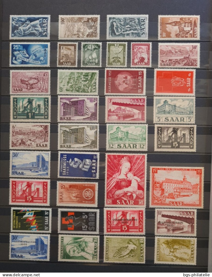 Lot de timbres de colonies Françaises neufs **, neufs * et oblitérés.