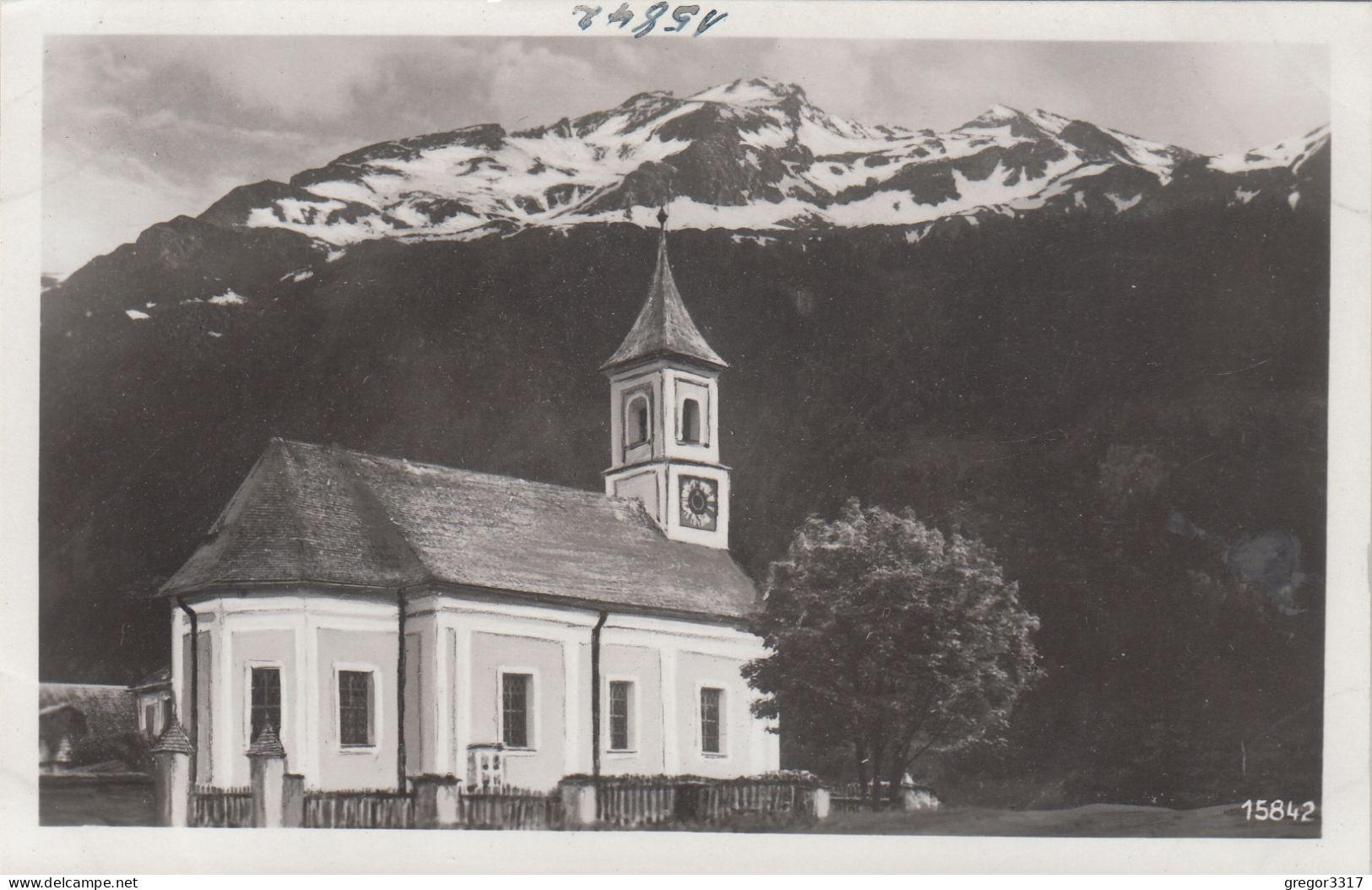 E278) BUCHEBEN Im Raurisertal Mit Mandlkopf - Salzburg - Alte FOTO AK  KIRCHE - Rauris