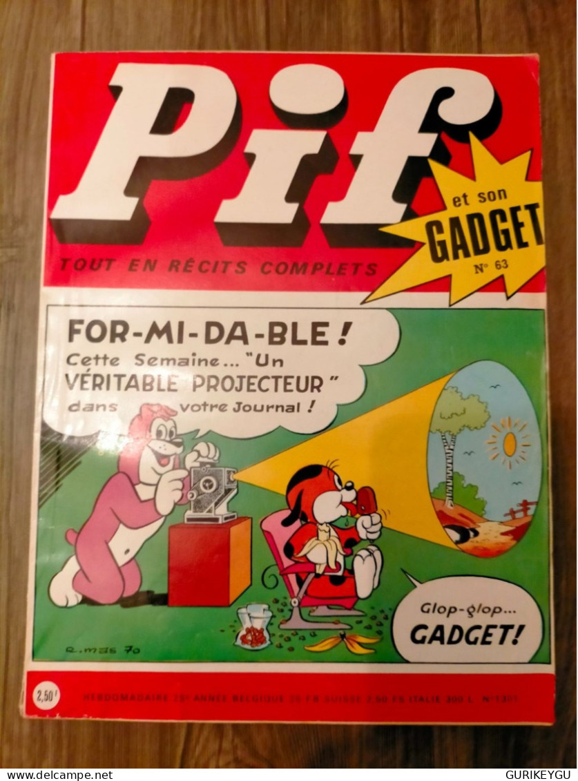 PIF GADGET N° 63 Corinne Et Jeannot  1970 LES AS BIEN - Pif & Hercule