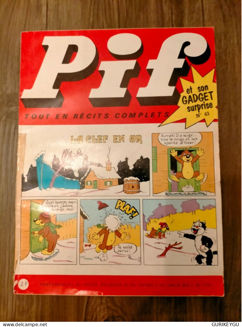 PIF GADGET N° 43 Corinne Et Jeannot  1969 LES AS - Pif & Hercule