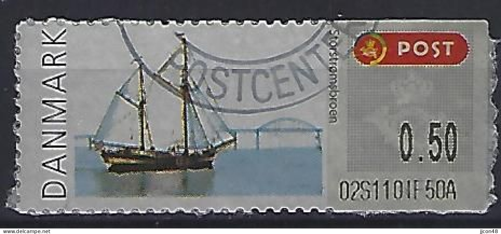 Denmark  2007  ATM; Bridges  (o) Mi.39 - Timbres De Distributeurs [ATM]