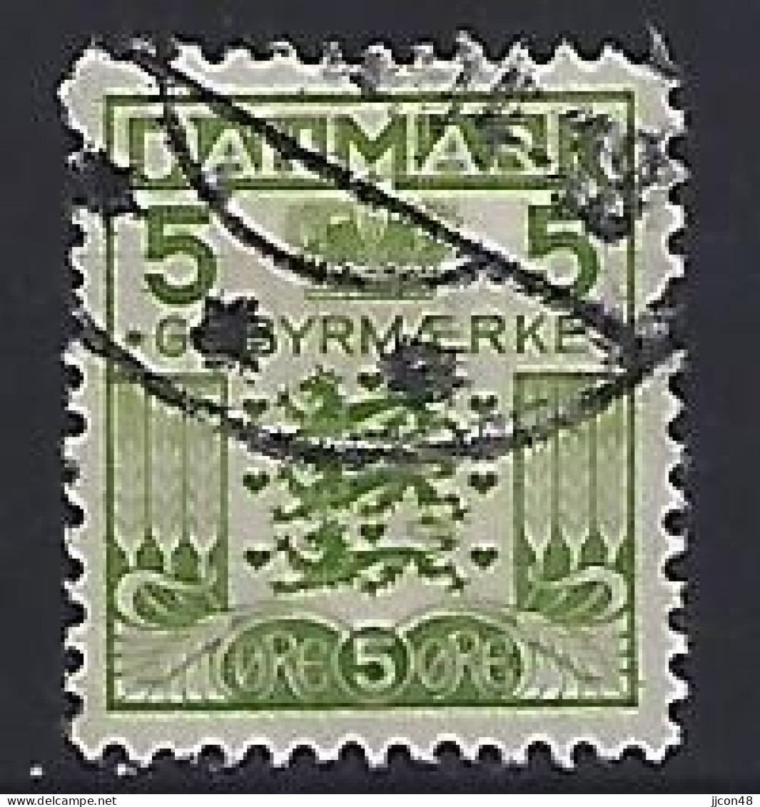 Denmark  1934  Revenue Stamp  (o) Mi.17 - Fiscale Zegels