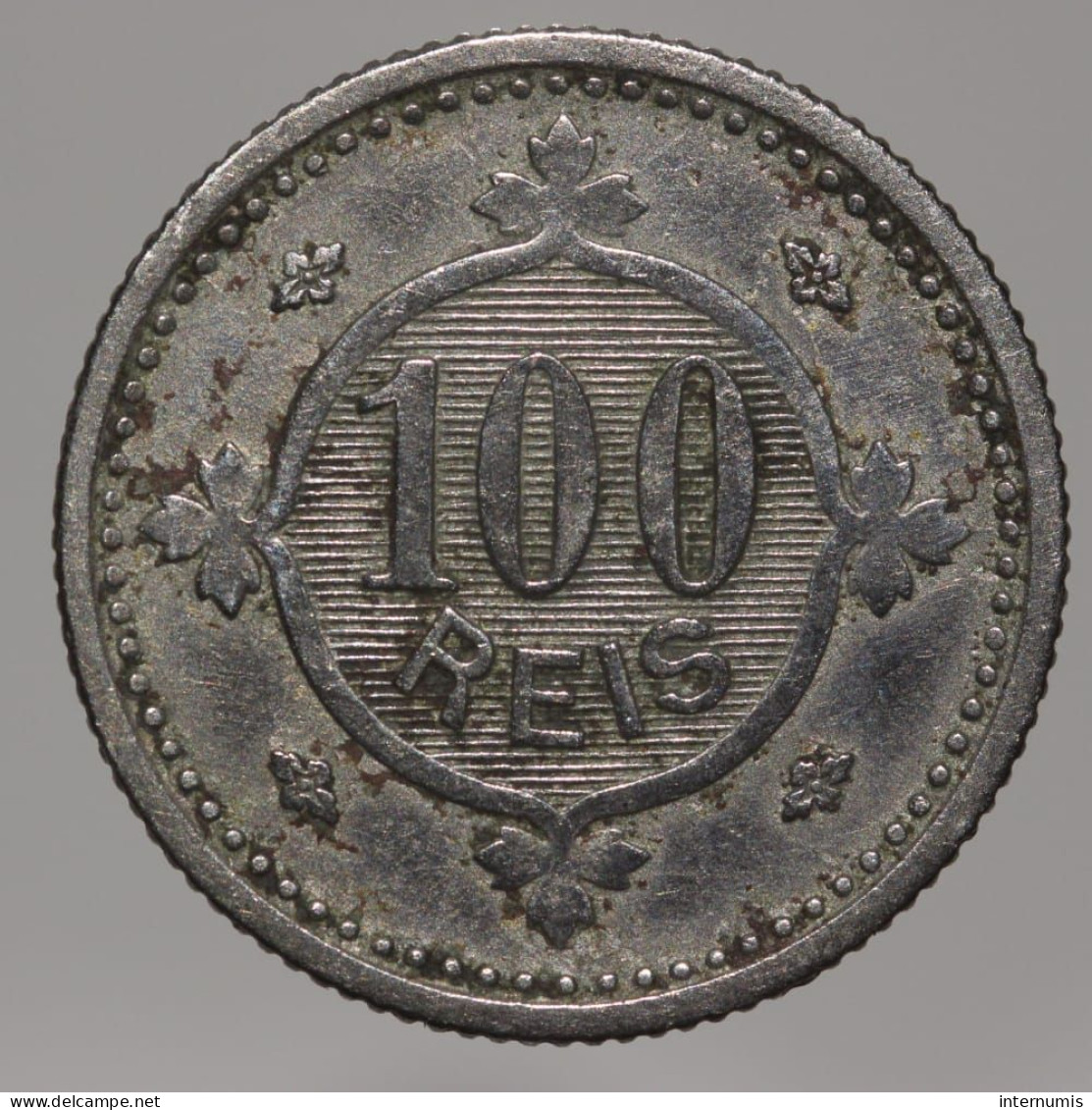 Portugal, Carlos I, 100 Reis, 1900, Cu-N (Copper-Nickel), TTB (EF), KM#546 - Portugal