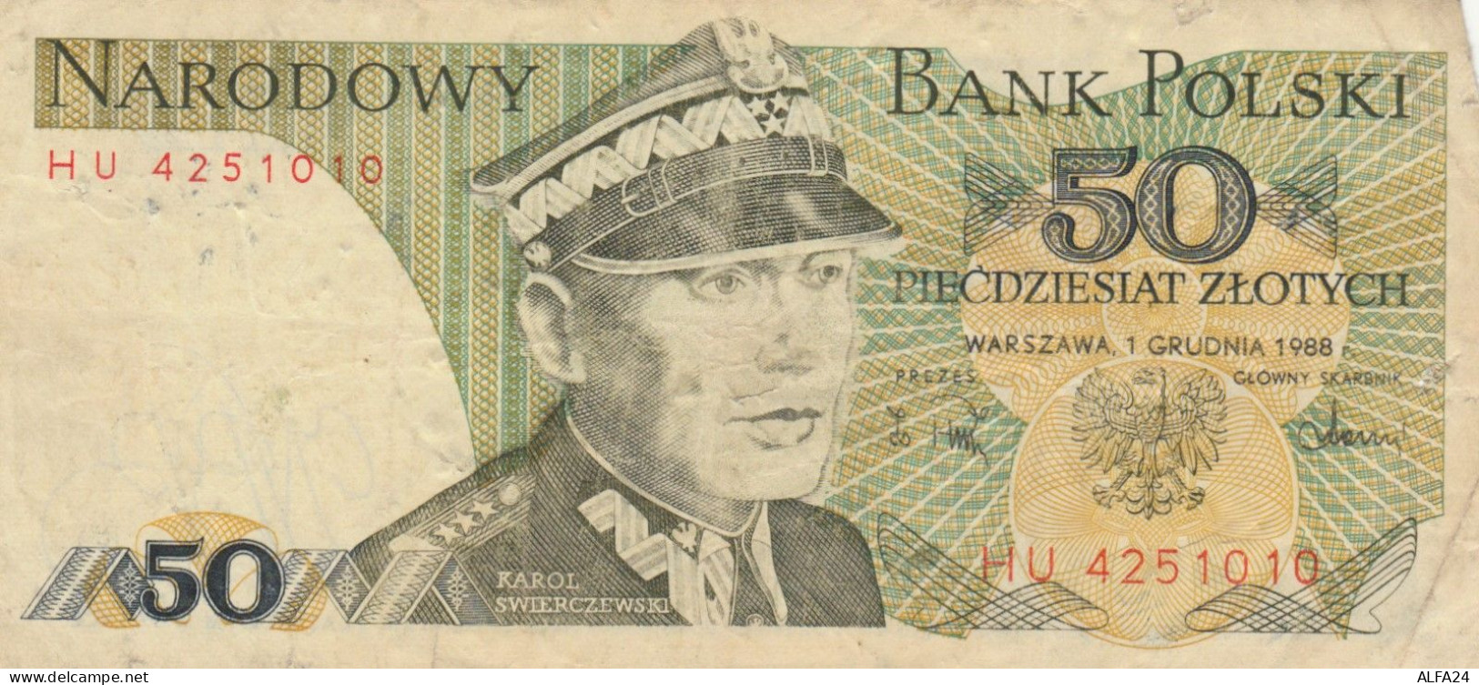 BANCONOTA POLONIA 50 (XR1237 - Pologne