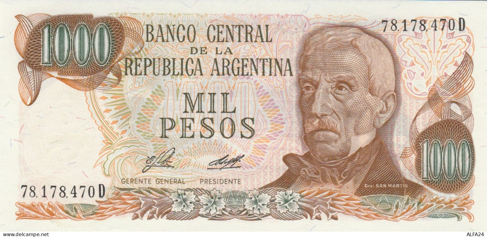 BANCONOTA ARGENTINA 1000 (XR1203 - Argentine