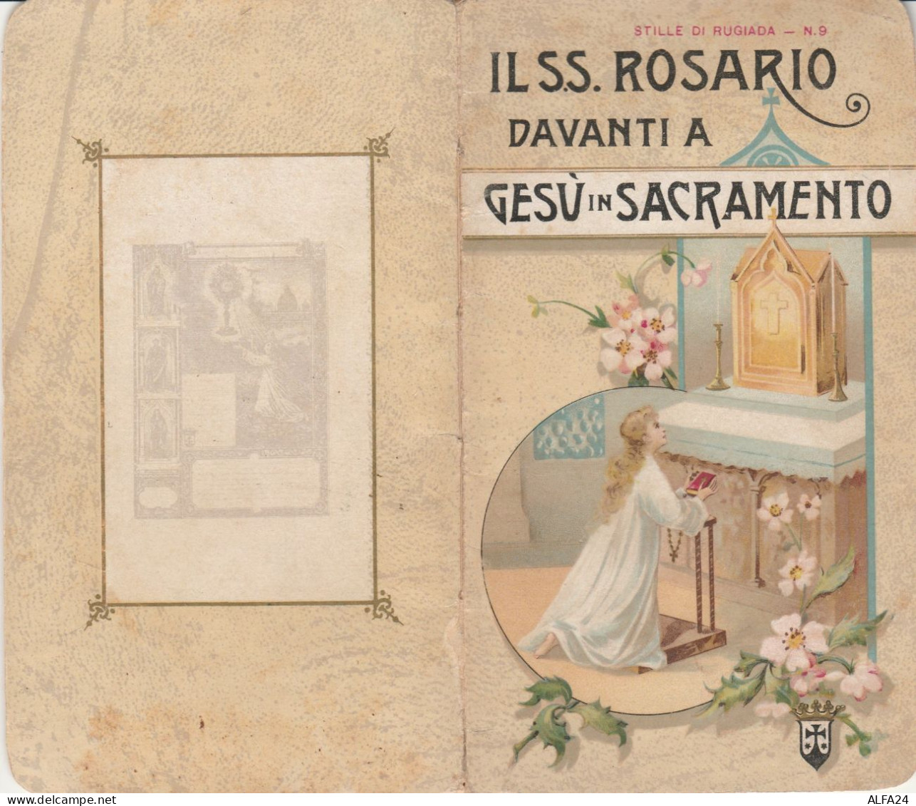 SS. ROSARIO GESU IN SACRAMENTO (XR1191 - Libros Antiguos Y De Colección