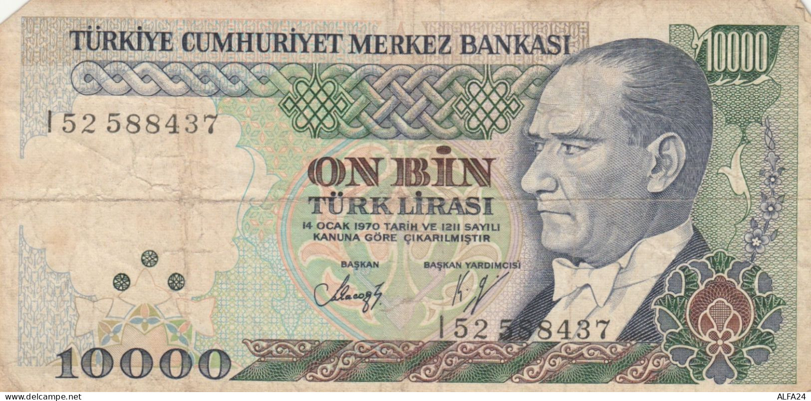 BANCONOTA TURCHIA 10000 (XR1229 - Turquie