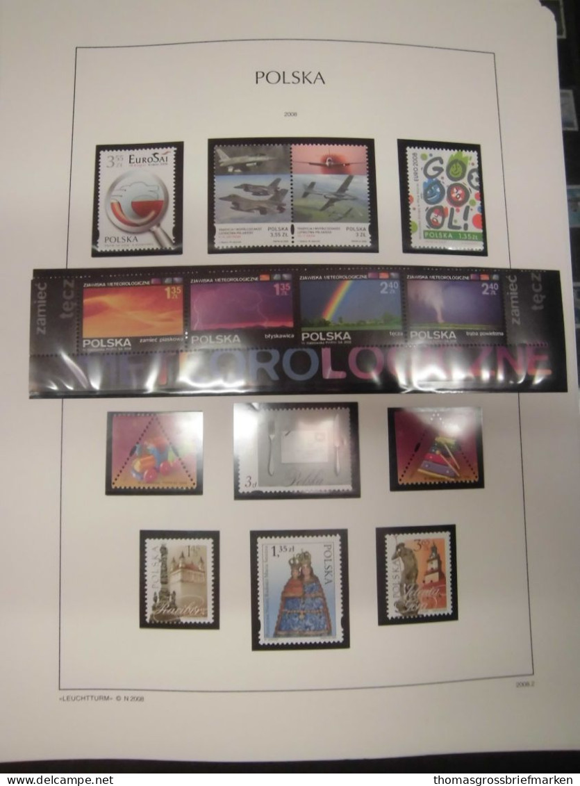 Sammlung Polen 2000-2009 postfrisch komplett + B incl. Blocks (51020)