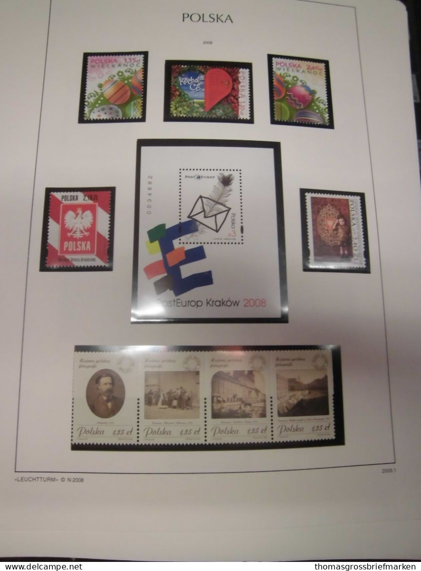 Sammlung Polen 2000-2009 postfrisch komplett + B incl. Blocks (51020)