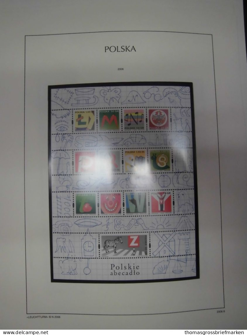 Sammlung Polen 2000-2009 postfrisch komplett + B incl. Blocks (51020)