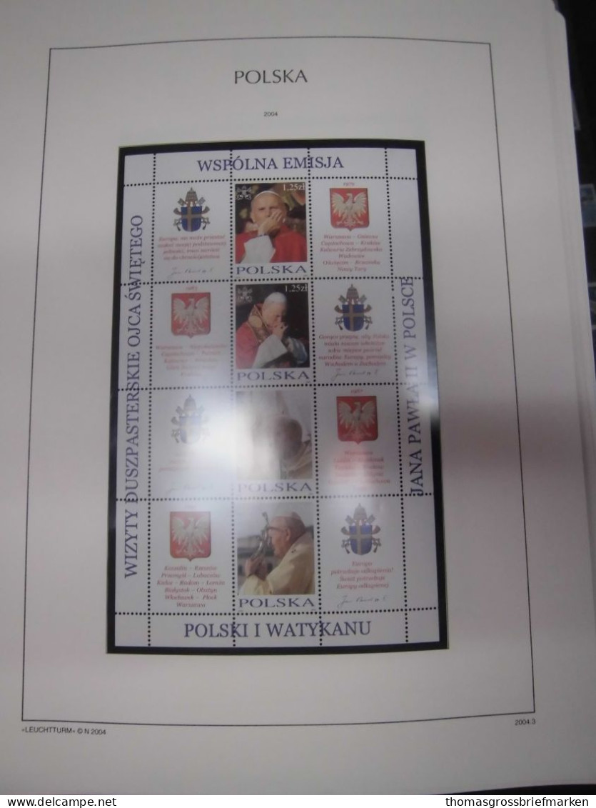 Sammlung Polen 2000-2009 postfrisch komplett + B incl. Blocks (51020)