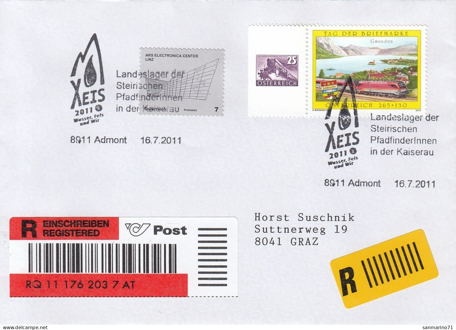 AUSTRIA Cover 11 - Lettres & Documents