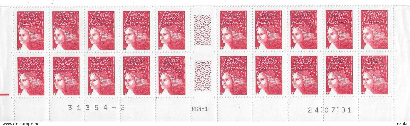 Timbres Luquet   N° 3418 Bas De Page C D   24-07-01 - 2000-2009