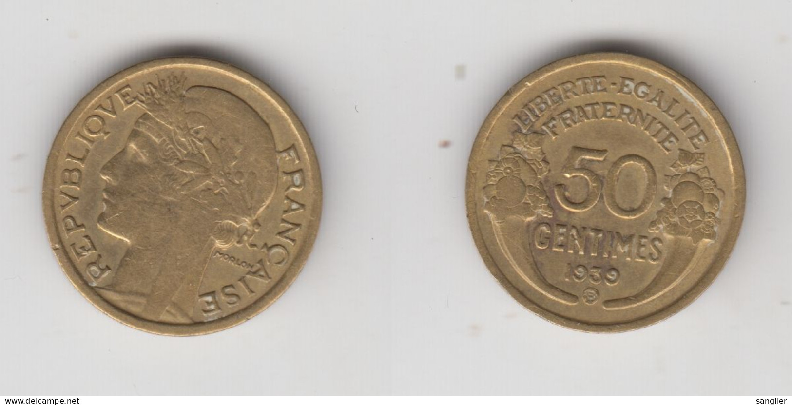 50 CTS 1939 B (Bruxelles) - 50 Centimes