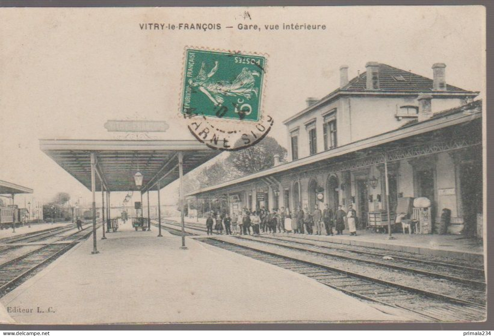 VITRY LE FRANCOIS - GARE VUE INTERIEURE - Vitry-le-François