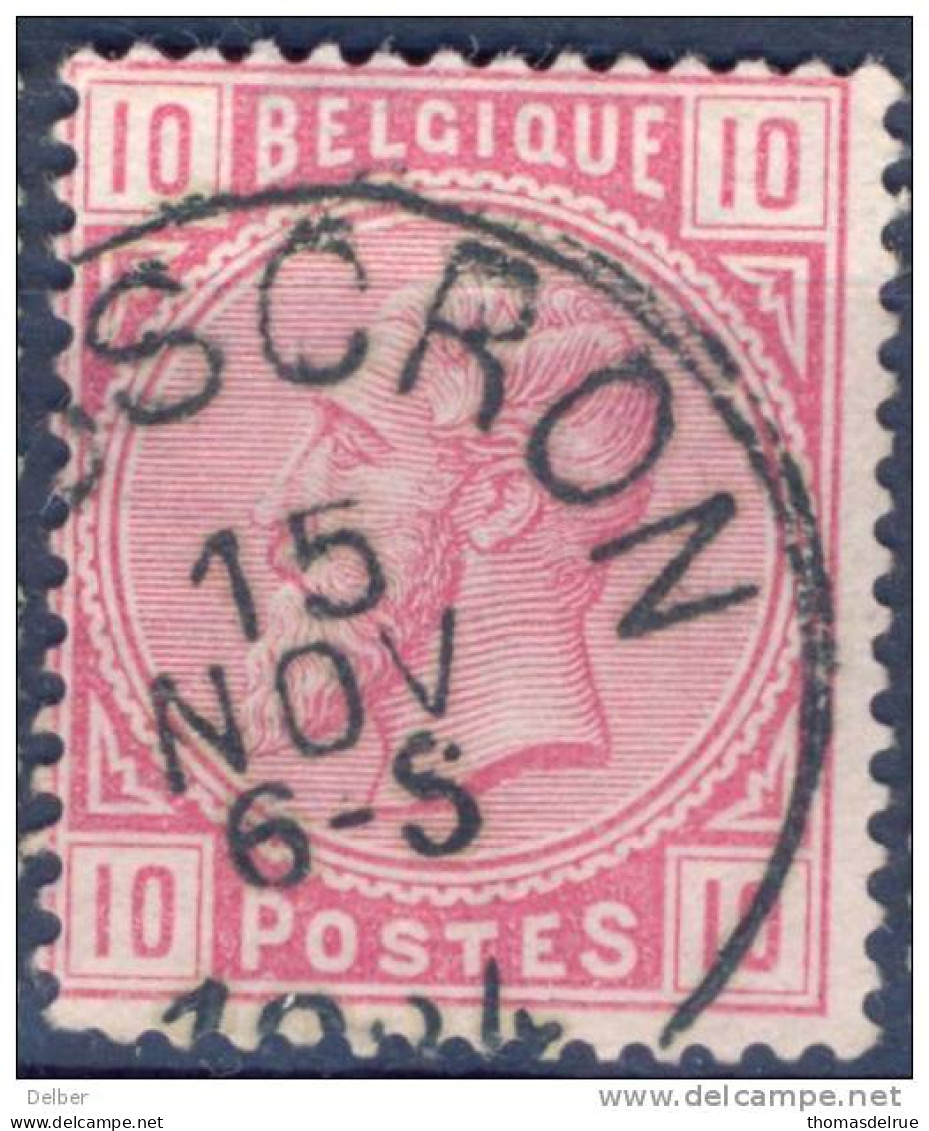 _Cb781: N°38: E9: MOUCRON - 1883 Léopold II