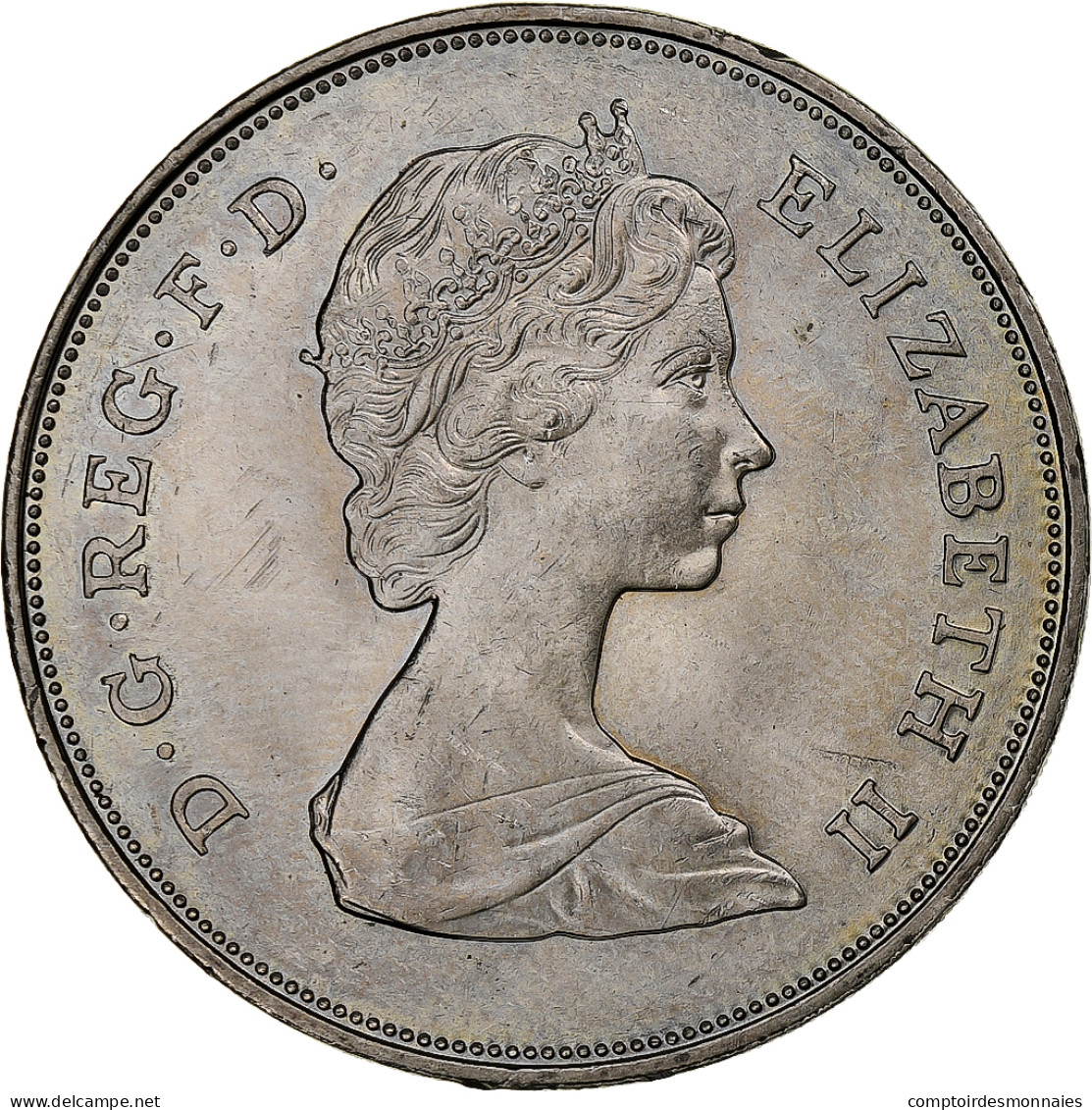 Monnaie, Grande-Bretagne, Elizabeth II, 25 New Pence, 1981, SUP+, Cupro-nickel - 25 New Pence