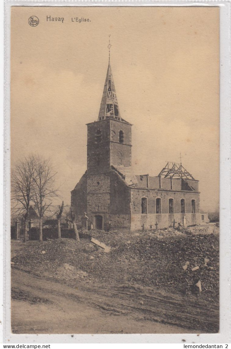 Havay. L'Eglise. * - Quévy