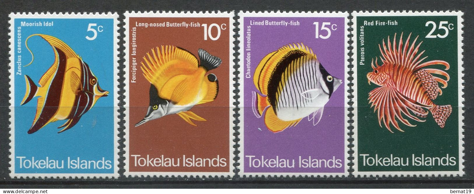 Tokelau 1975. Yvert 45-48 ** MNH. - Tokelau