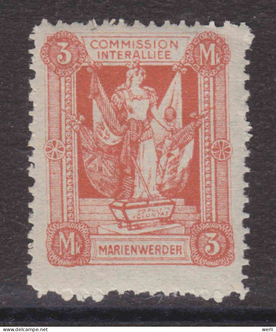 Marienwerder MiNr. 13 ** - Marienwerder