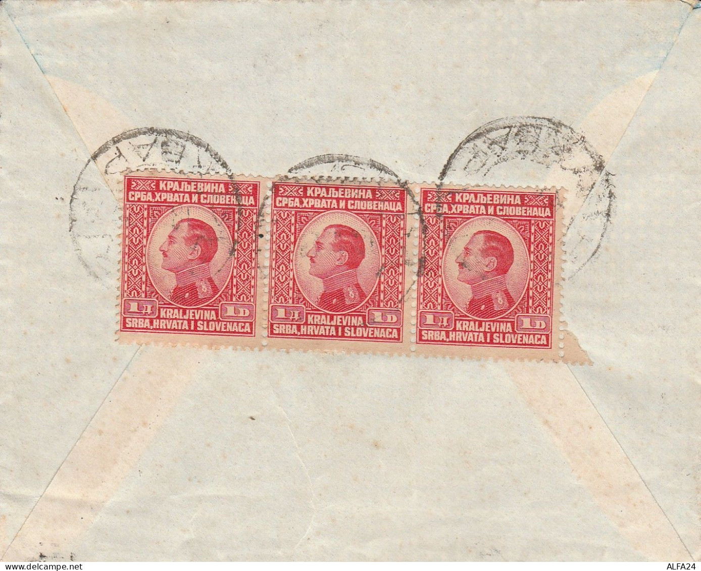 RACCOMANDATA 1925 DA REGNO CROAZIA SLOVENIA PER ITALIA (Z1719 - Used Stamps