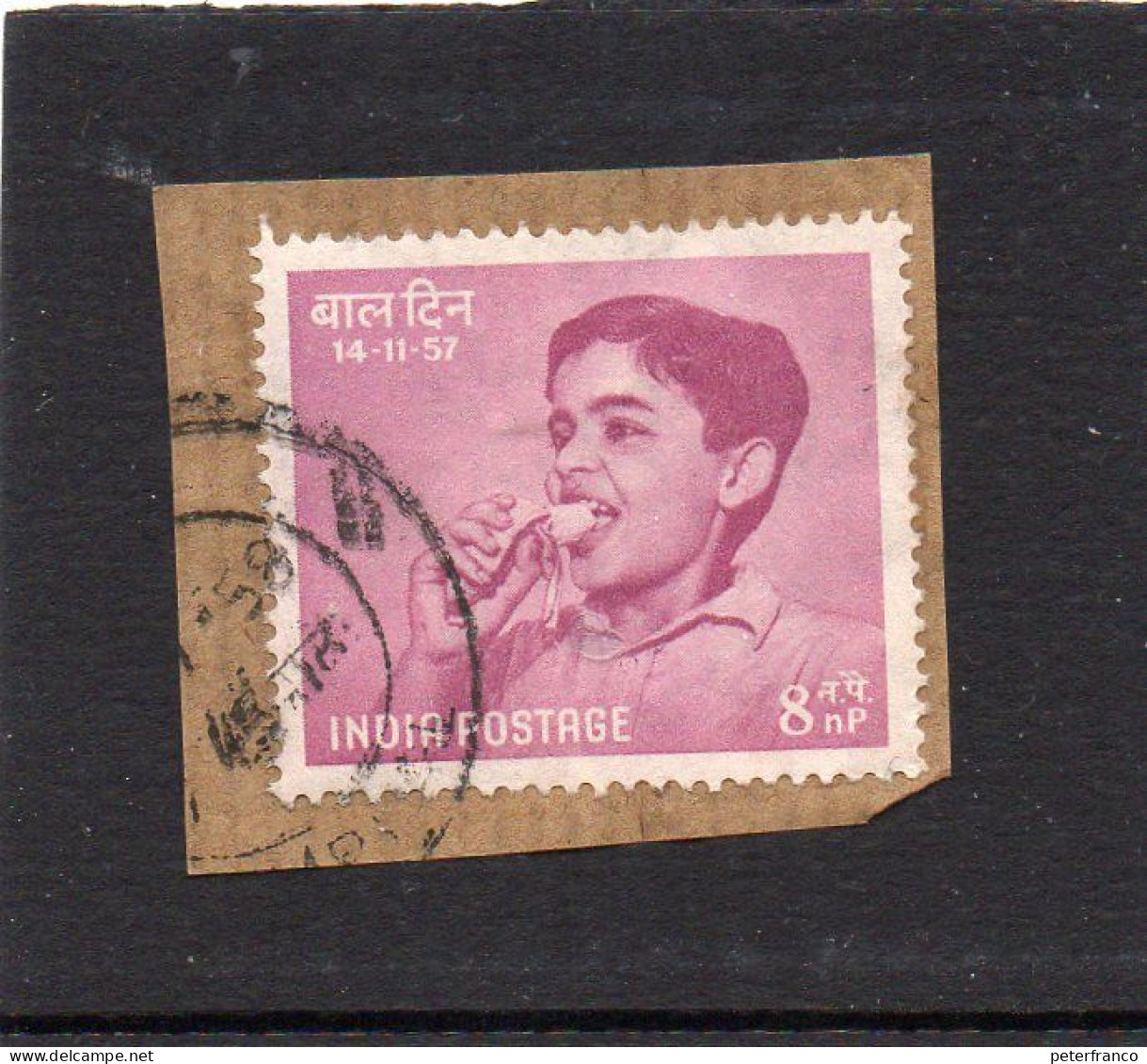 1957 India - Giornata Dei Bambini - Gebraucht