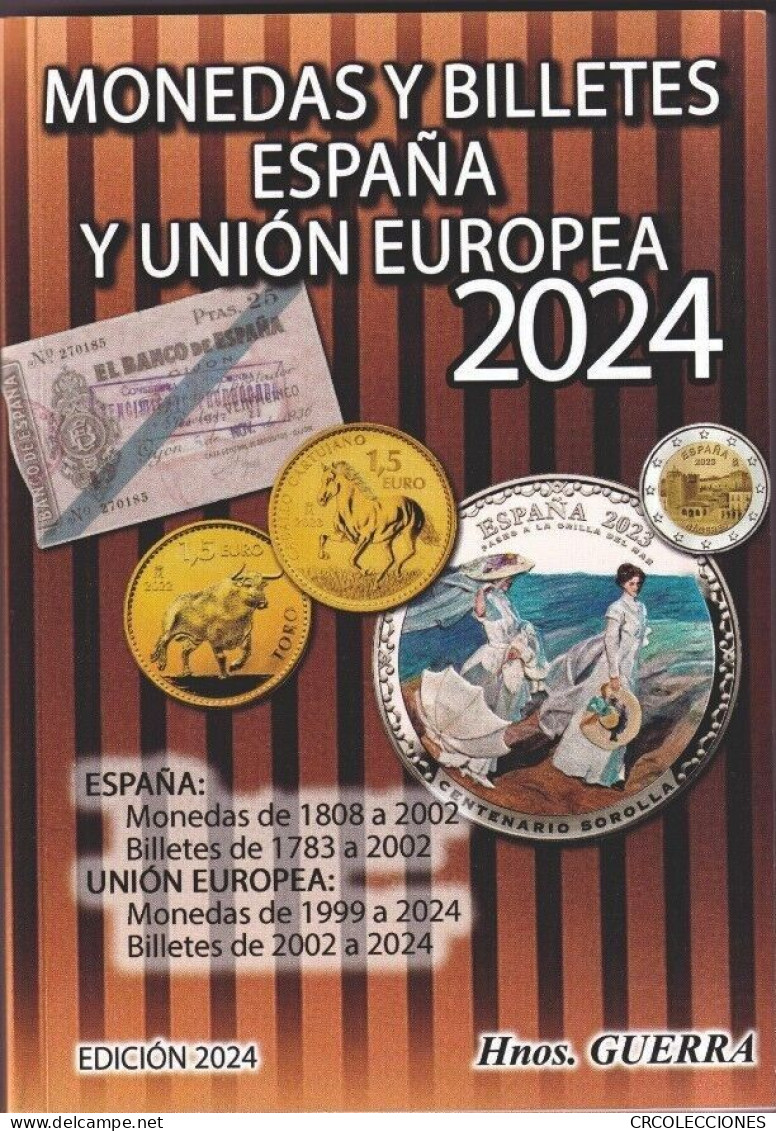 M008 CATALOGO GUERRA MONEDAS Y BILLETES DE ESPAÑA Y UE 2024 - Livres & Logiciels