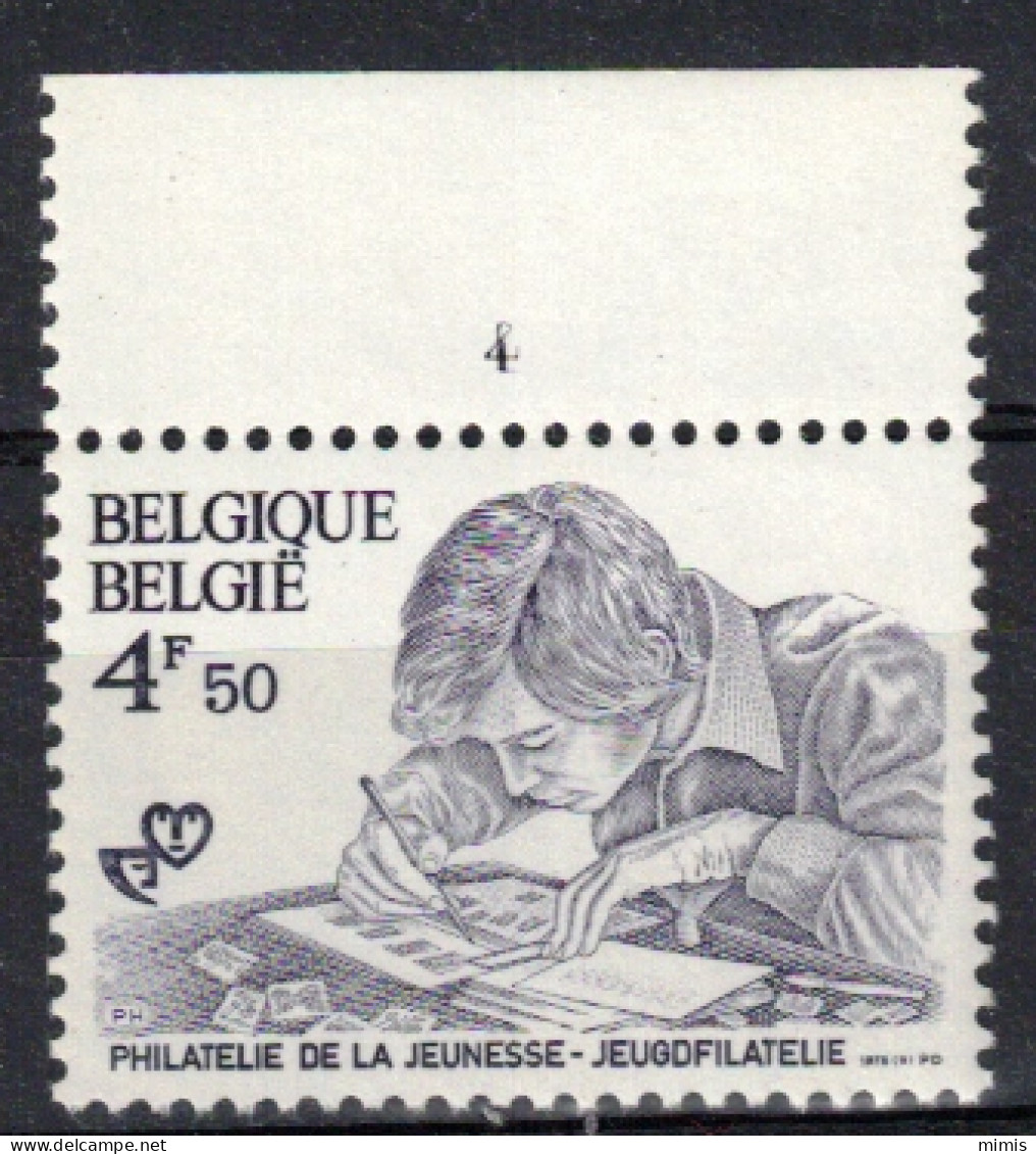 BELGIQUE          Planche N° 4          N° 1912 ** Neuf Sans Charnière - 1971-1980