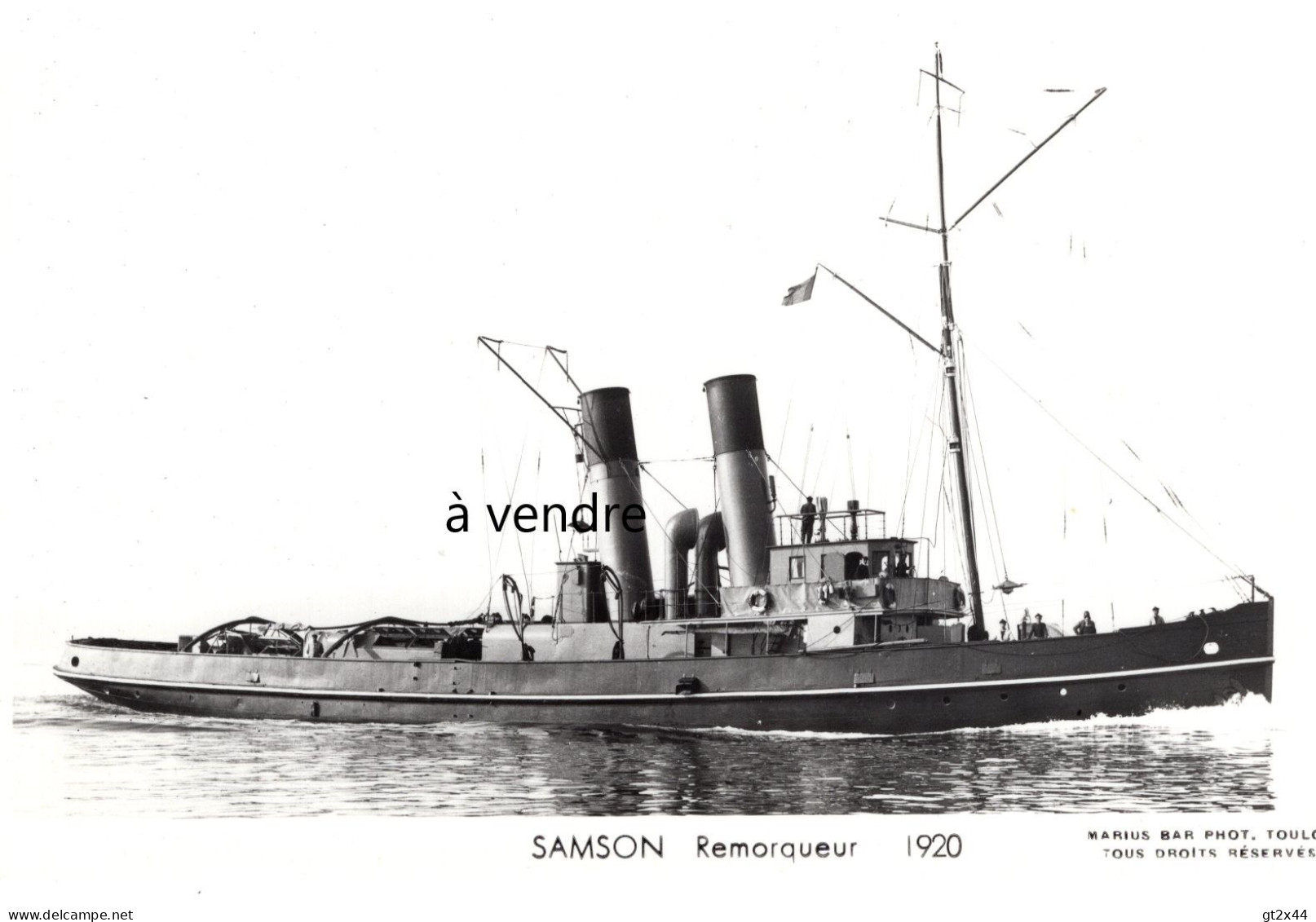 SAMSON, Remorqueur,  1920 - Tugboats